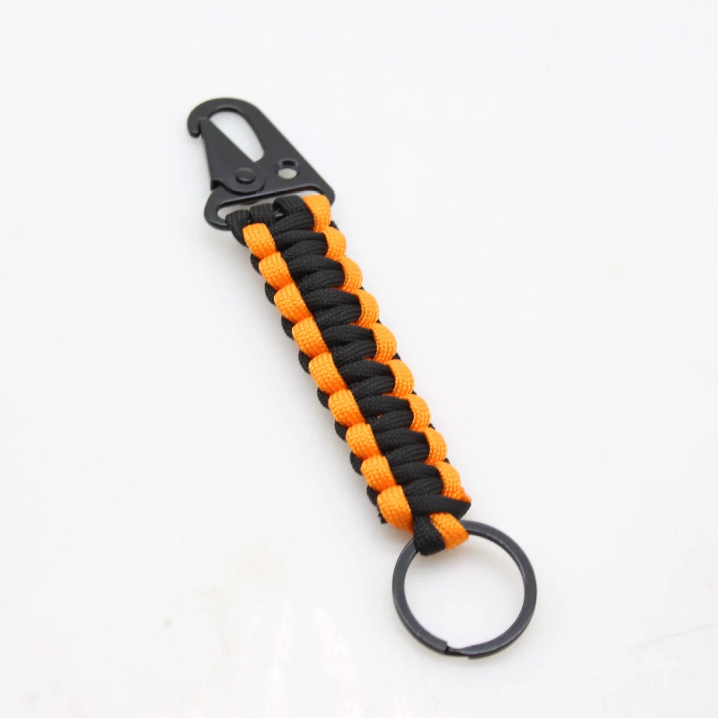 Paracord Schlüsselanhänger Survival Kit mit Karabiner
