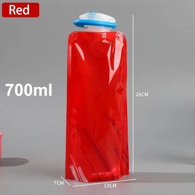 Ultra-Licht-700ml-Faltbare-Trinkflasche