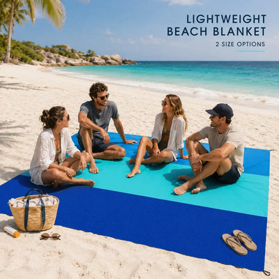 Leichte Stranddecke für 2-8 Personen – Sandfrei – clever-campen Camping & Outdoor Schweiz