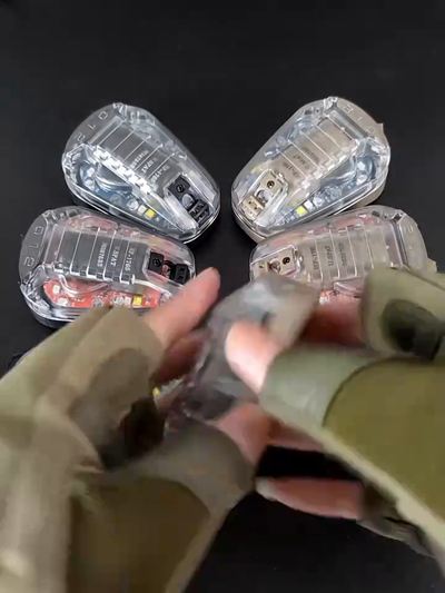 Taktische Survival Lampe mit Signallicht