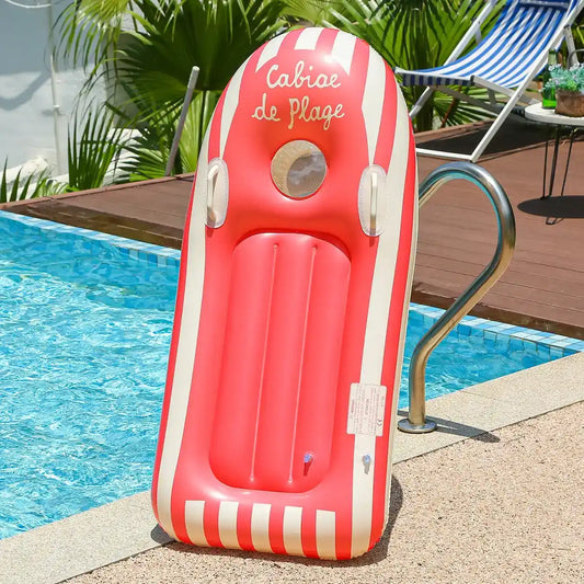 Aufblasbare Liege für den Strand – Schwimm- und Relaxboard – clever-campen Camping & Outdoor Schweiz