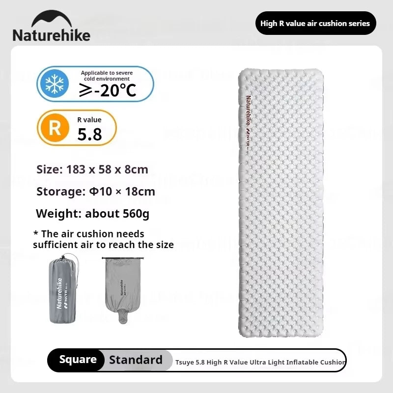 Naturehike R5.8 Luftmatratze mit thermischer Isolierung