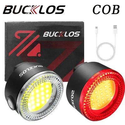 USB wiederaufladbare COB Fahrradlichter Set – clever-campen Camping & Outdoor Schweiz