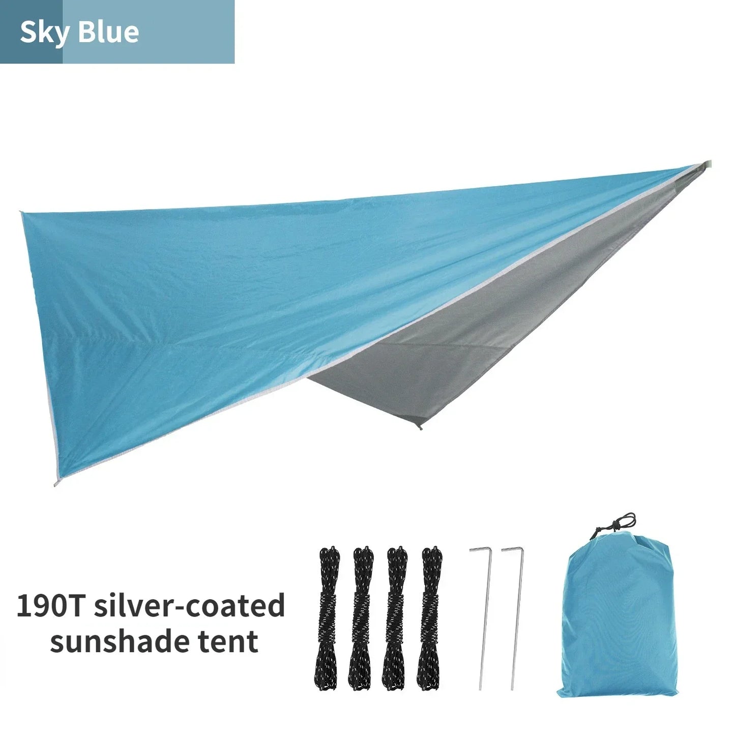 190T Rhombus Wasserdichtes Tarp für Hängematten