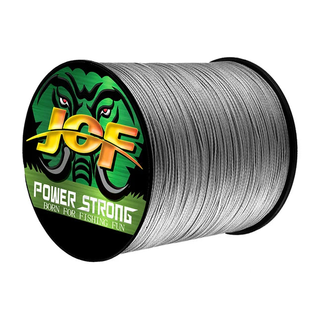 JOF 4 Stränge Angelschnur 300/100M Geflochtene PE Schnur