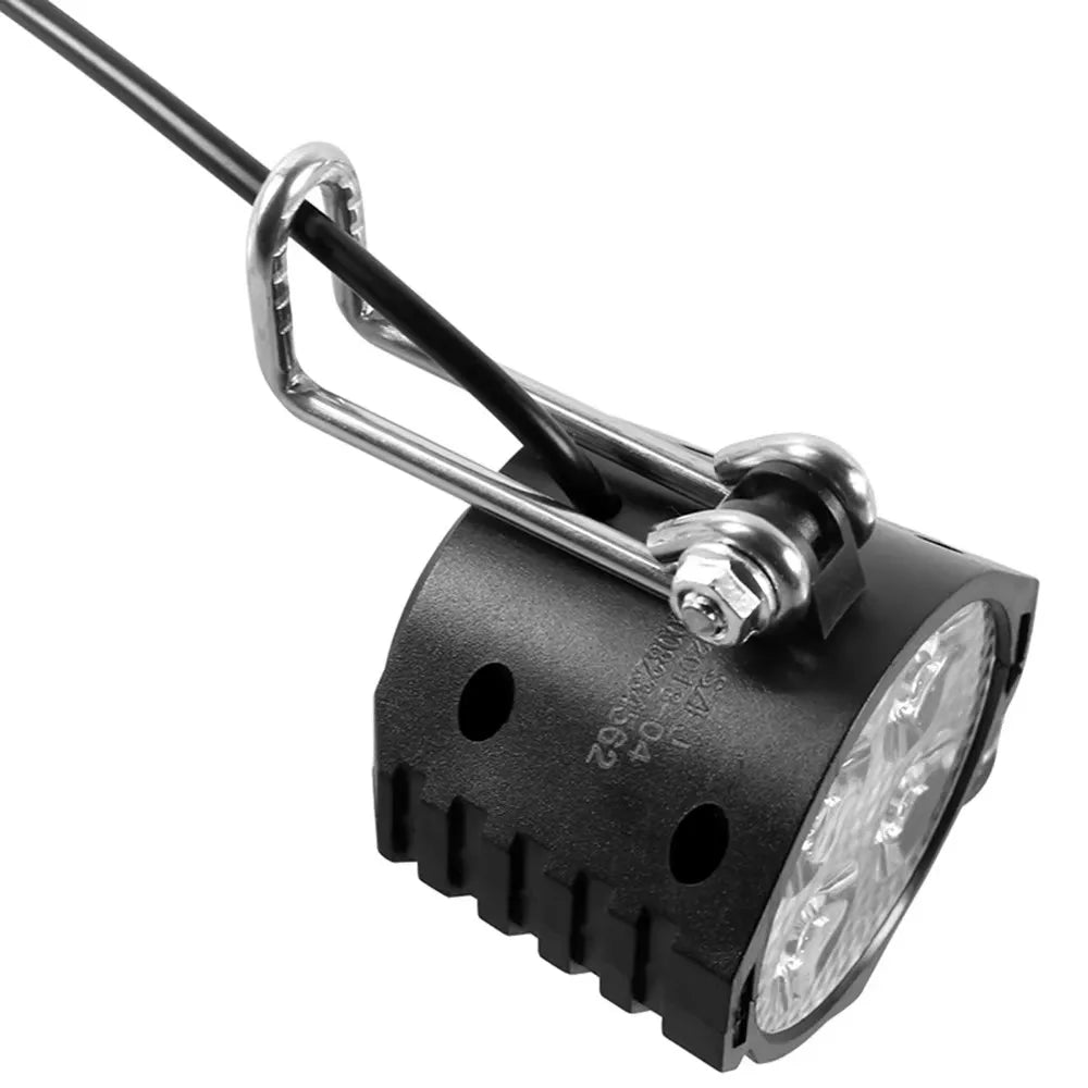 Wasserdichte 12W LED Fahrradlampe mit Hornschalter