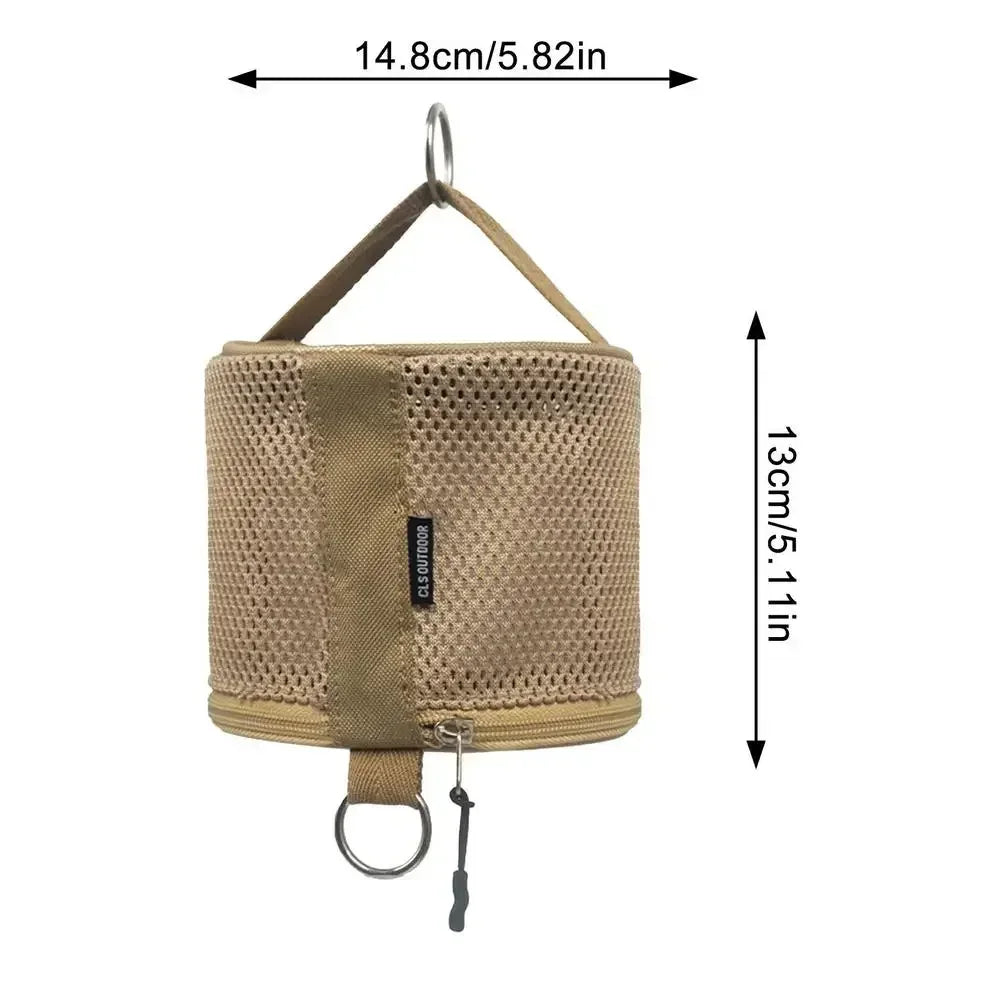 Praktischer Taschentuchhalter für Camping und Outdoor