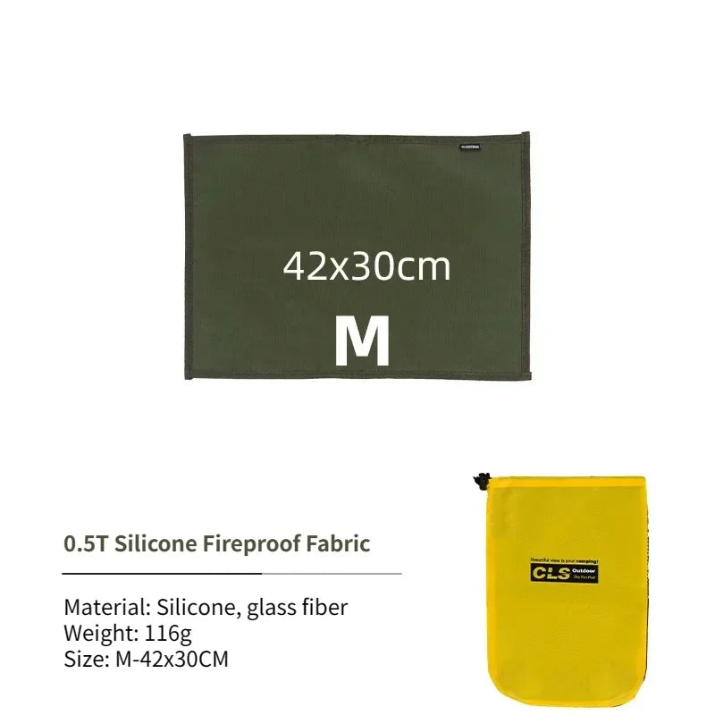 Feuerfeste Picknickmatte für Camping und Grillen
