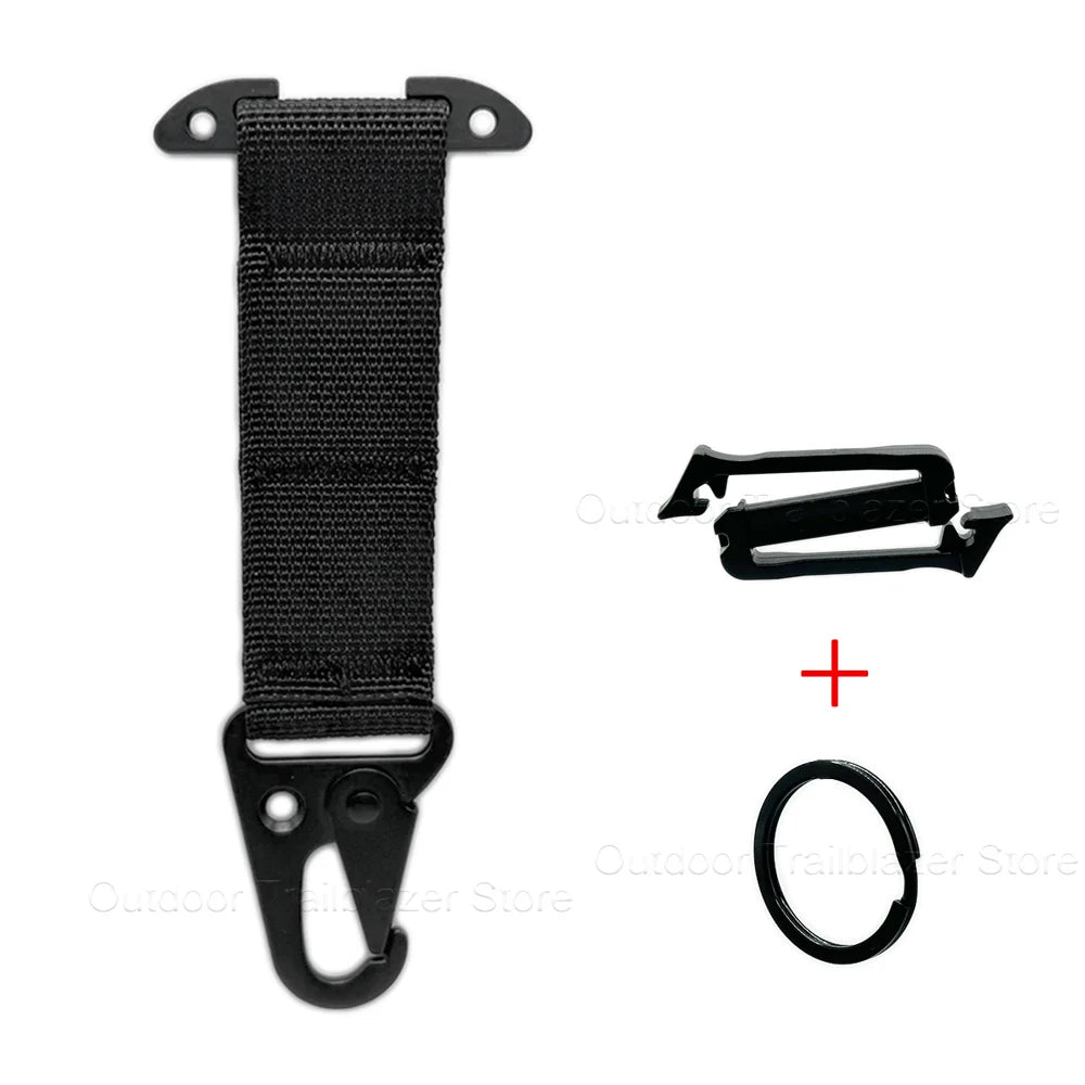 Molle Gürtel mit Metallhaken für Outdoor-Aktivitäten