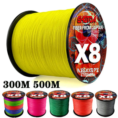 8-Strang Multifilament Angelschnur 300m/500m – clever-campen Camping & Outdoor Schweiz