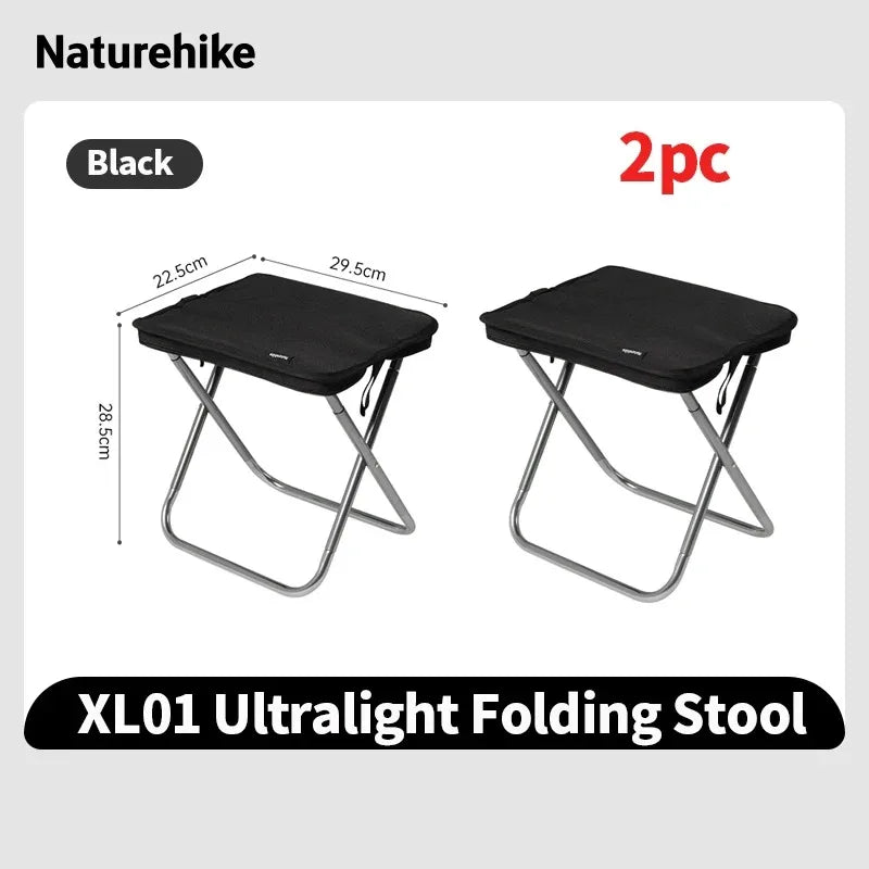 Naturehike Ultraleichter Klappstuhl 2er Set