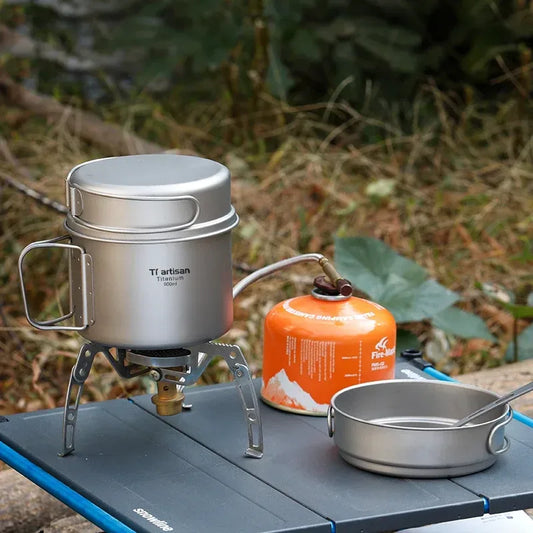 Tiartisan Titan Topf- & Pfannen-Set klappbar für Camping – clever-campen Camping & Outdoor Schweiz