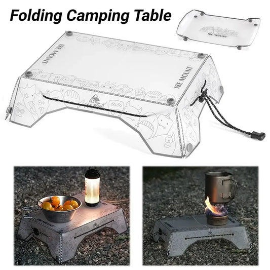 Leichter Campingtisch aus PP-Board – clever-campen Camping & Outdoor Schweiz