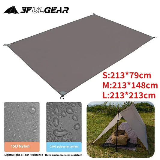 Wasserdichte Zeltunterlage aus 15D Nylon für Camping – clever-campen Camping & Outdoor Schweiz