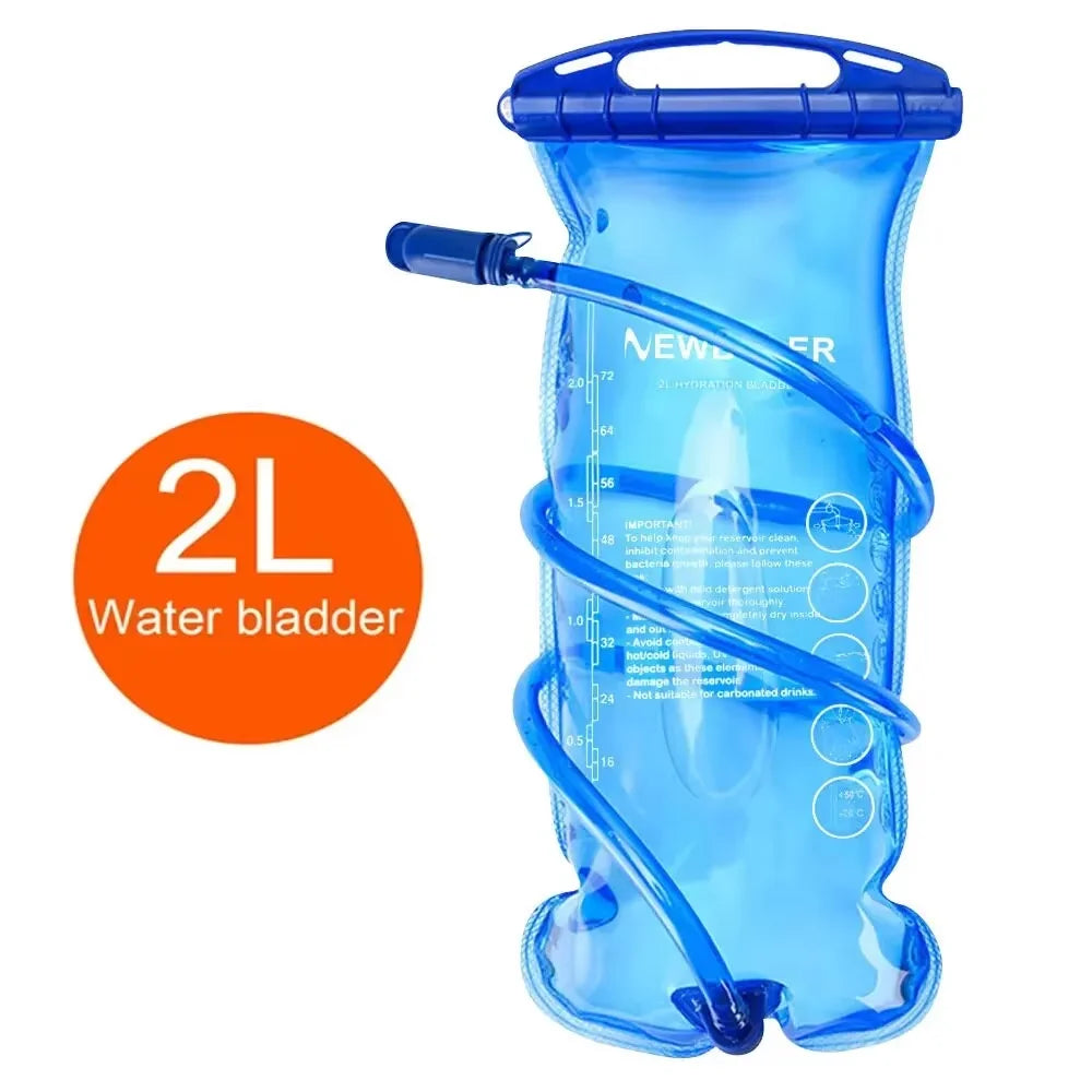 NEWBOLER Trinkblase 1.5L 2L 3L BPA-frei für Outdoor