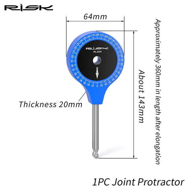 MTB Fitting Tool für Fahrradsitzhöhe und Distanzmessung