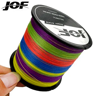 JOF Geflochtene Angelschnur 8 Stränge 500M/300M PE Schnur