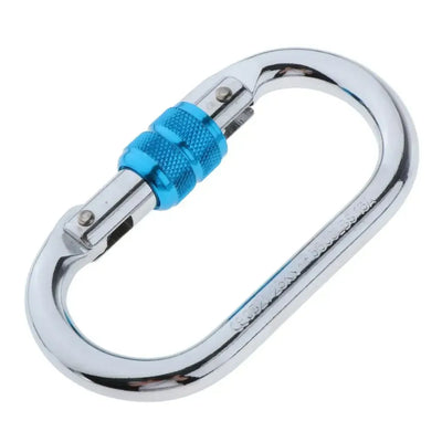 25KN Aluminium Karabiner mit Schraubverschluss – clever-campen Camping & Outdoor Schweiz