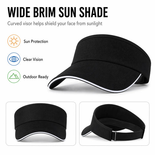 Verstellbare Sport-Sonnenblende für Damen und Herren – clever-campen Ansicht 2