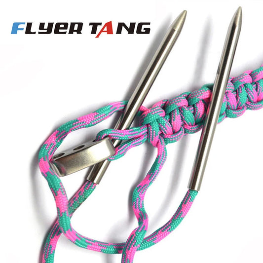 Edelstahl Paracord Webnadeln für 550 Paracord – clever-campen Ansicht 2