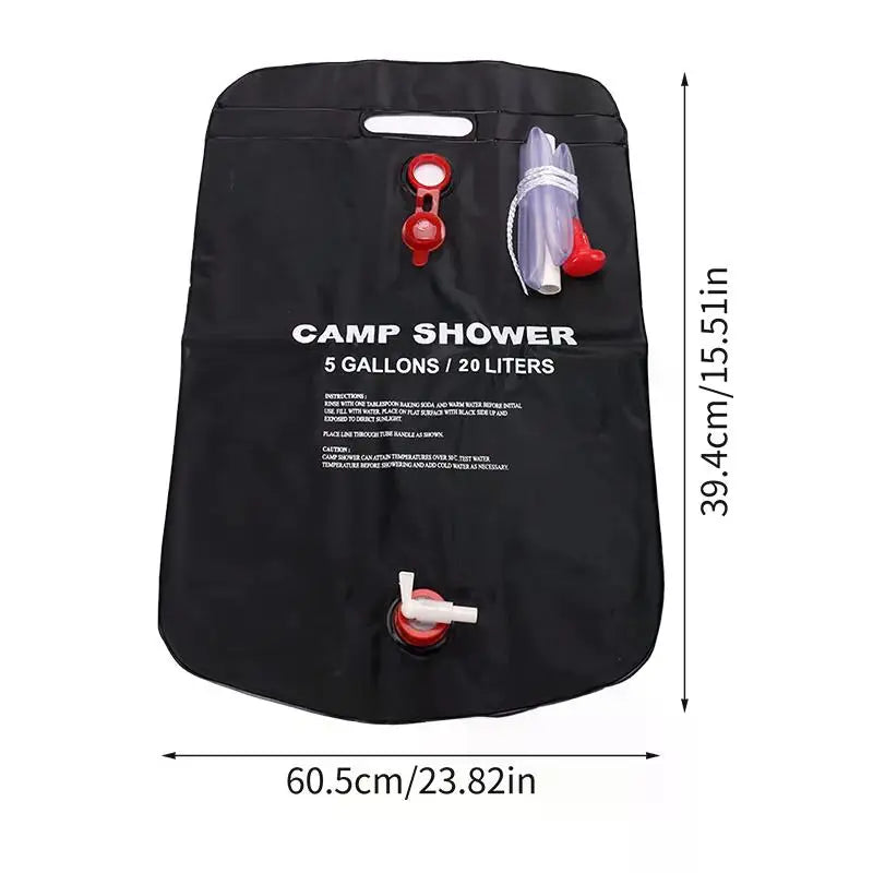 20L Camping-Dusche Solar für Outdoor und Reisen – clever-campen Ansicht 6