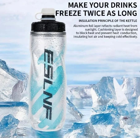 610ML Trinkflasche für Radfahrer – Leicht & Praktisch – clever-campen Ansicht 2