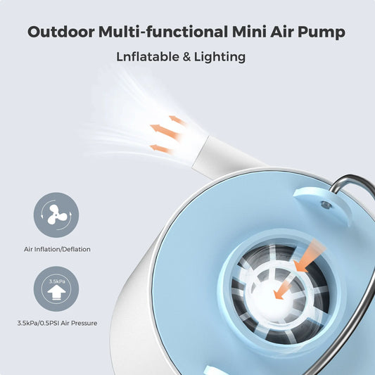 FLEXTAIL Tragbare Luftpumpe für Isomatten und Luftbetten – clever-campen Ansicht 2