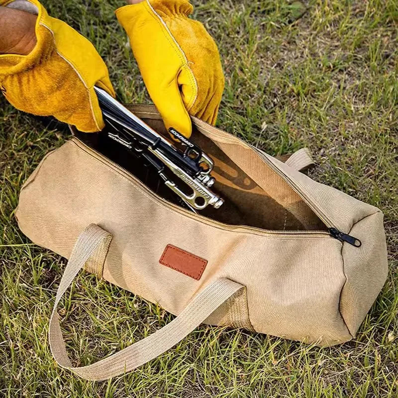 Zelt Heringe Tasche – Zylindrische Aufbewahrung für Camping – clever-campen Ansicht 6