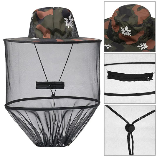 Anti-Mücken Hut mit Netz für Outdoor & Camping – clever-campen Ansicht 2