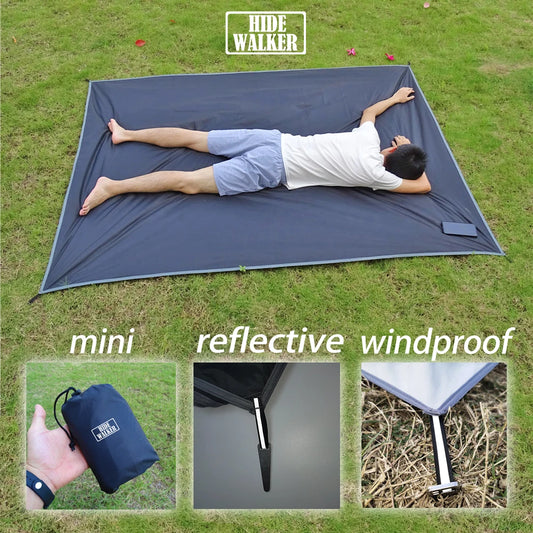 Ultraleichte Zeltunterlage für Camping und Outdoor – clever-campen Ansicht 2