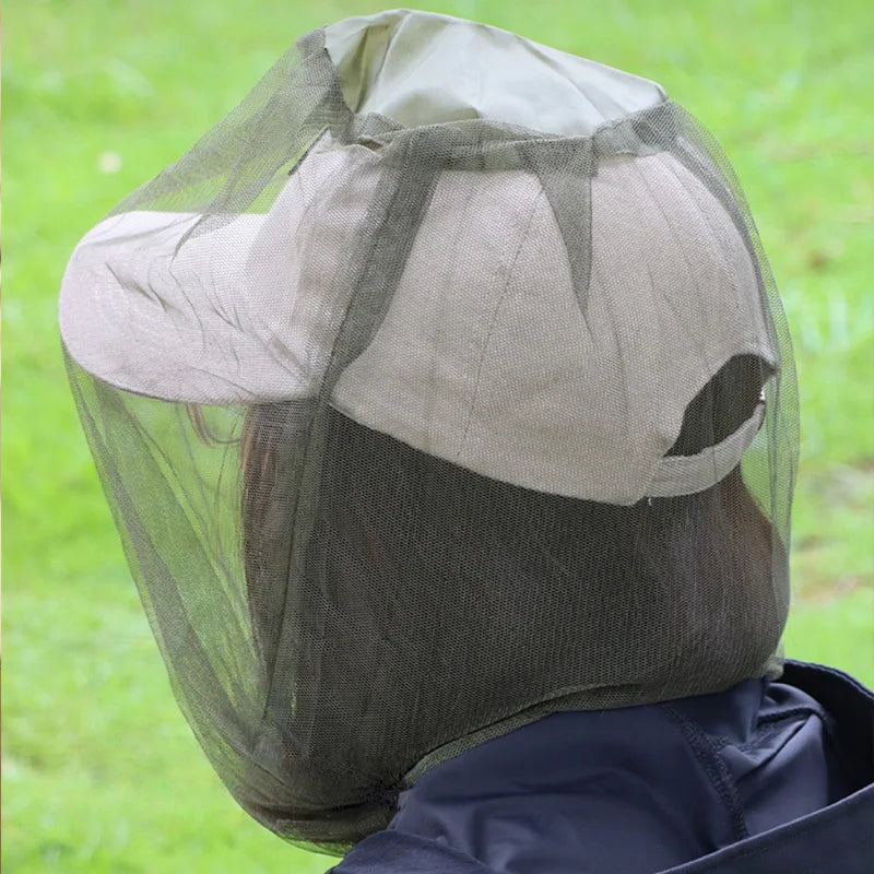 Moskito-Schutznetz für Angler-Hut – Insektenabwehr beim – clever-campen Ansicht 6
