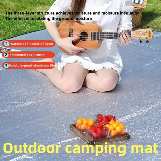 Aluminium Isomatte für Camping und Outdoor – clever-campen Ansicht 2