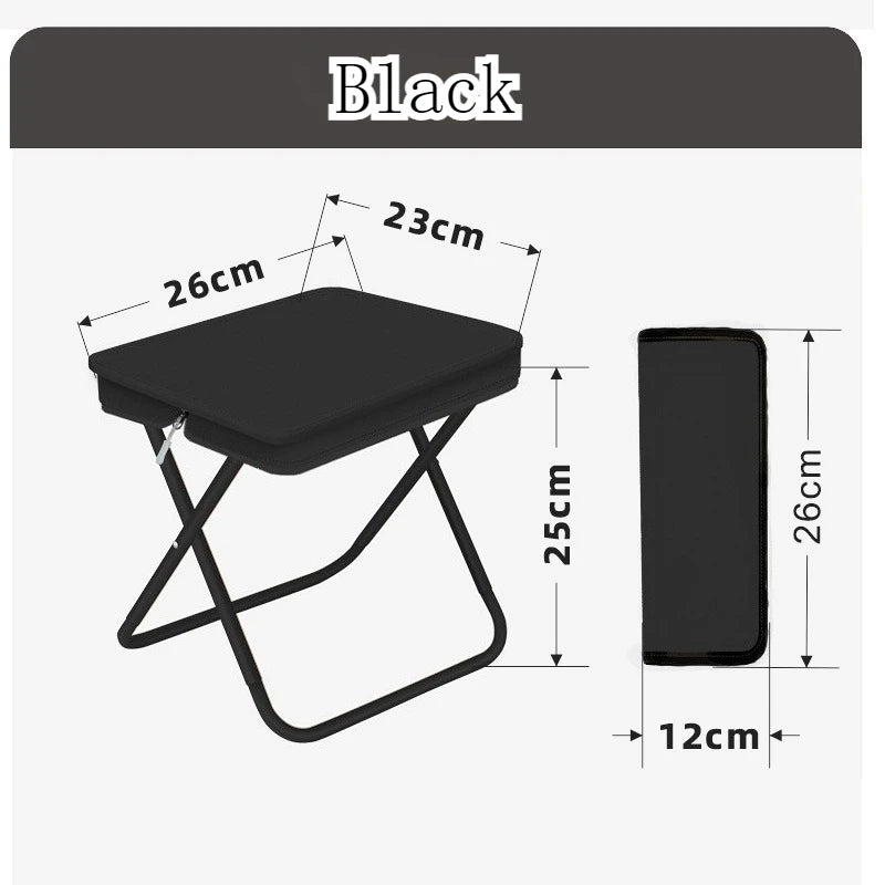 Kompakter Campingstuhl für Outdoor-Angeln – clever-campen Ansicht 6