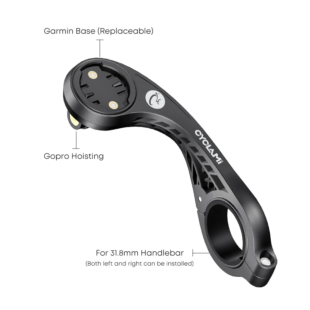 CYCLAMI S2 Fahrrad Computer Halterung für GPS und Licht – clever-campen Ansicht 6