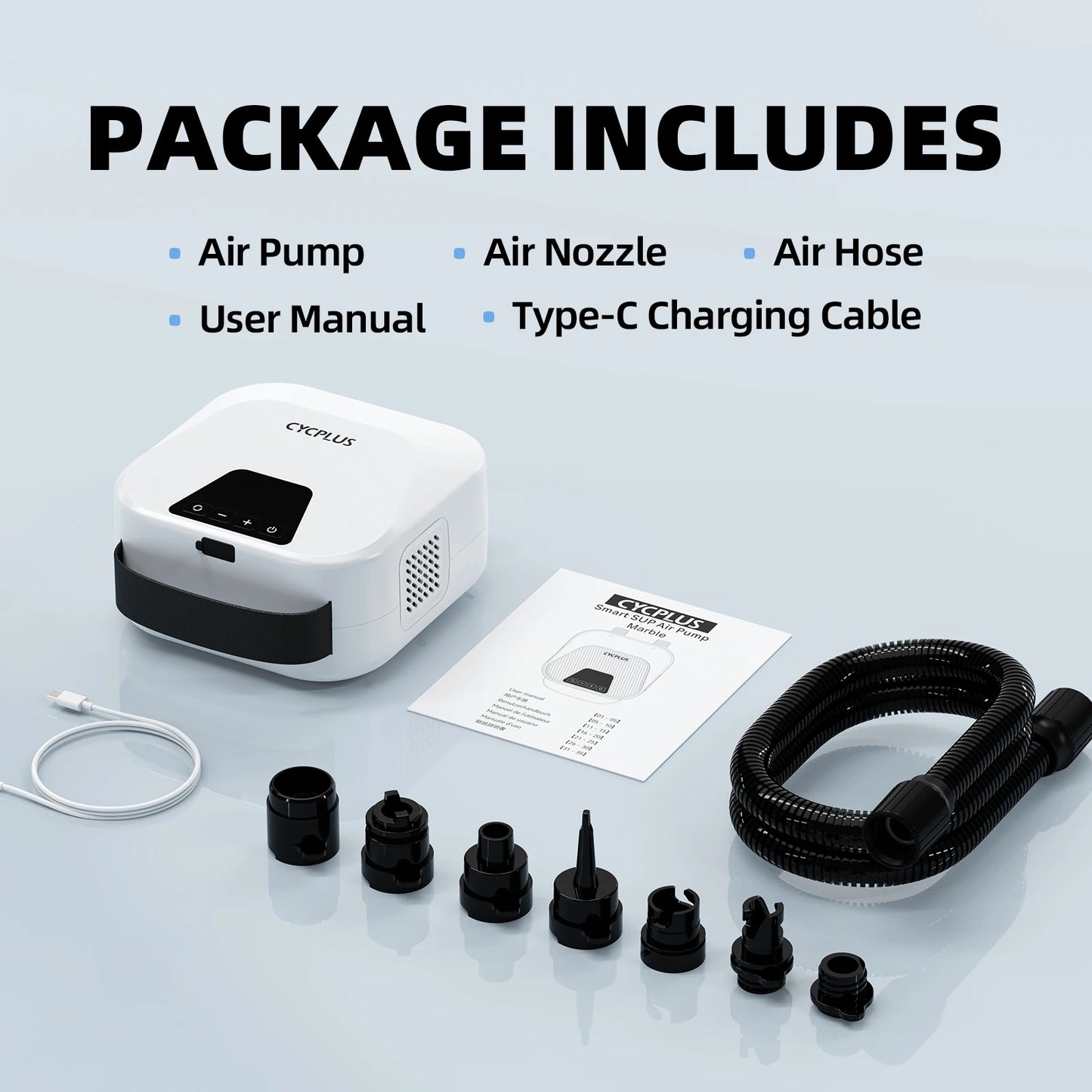 Elektrische Luftdruckpumpe für SUP-Board und Zelte – clever-campen Ansicht 6
