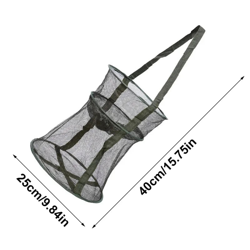 Faltbares Fischernetz für Garnelen, Krabben und mehr – clever-campen Ansicht 6