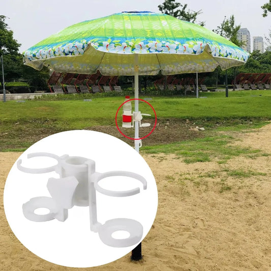 Beachschirm-Trinkhalter für Strand und Pool – clever-campen Ansicht 2
