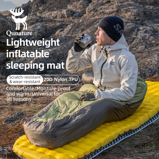 Qunature Luftmatratze Camping Schlafmatte Ultraleicht – clever-campen Ansicht 2