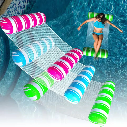 Aufblasbare Wasser-Hängematte für den Pool – faltbar – clever-campen Ansicht 2