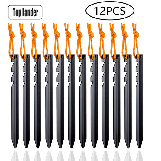 Aluminium Zeltpflöcke 18cm - Robuste Camping Zubehör – clever-campen Ansicht 2