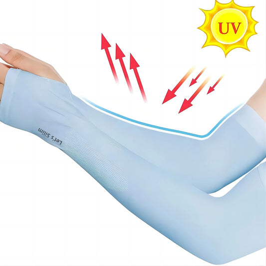 Eis-Seiden Armabdeckungen für UV-Schutz beim Angeln – clever-campen Ansicht 2