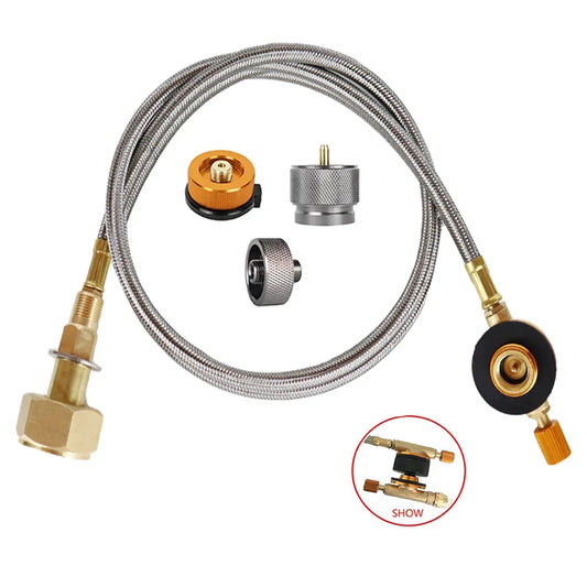 Camping Gas Stove Adapter für Gasflaschen – clever-campen Ansicht 2