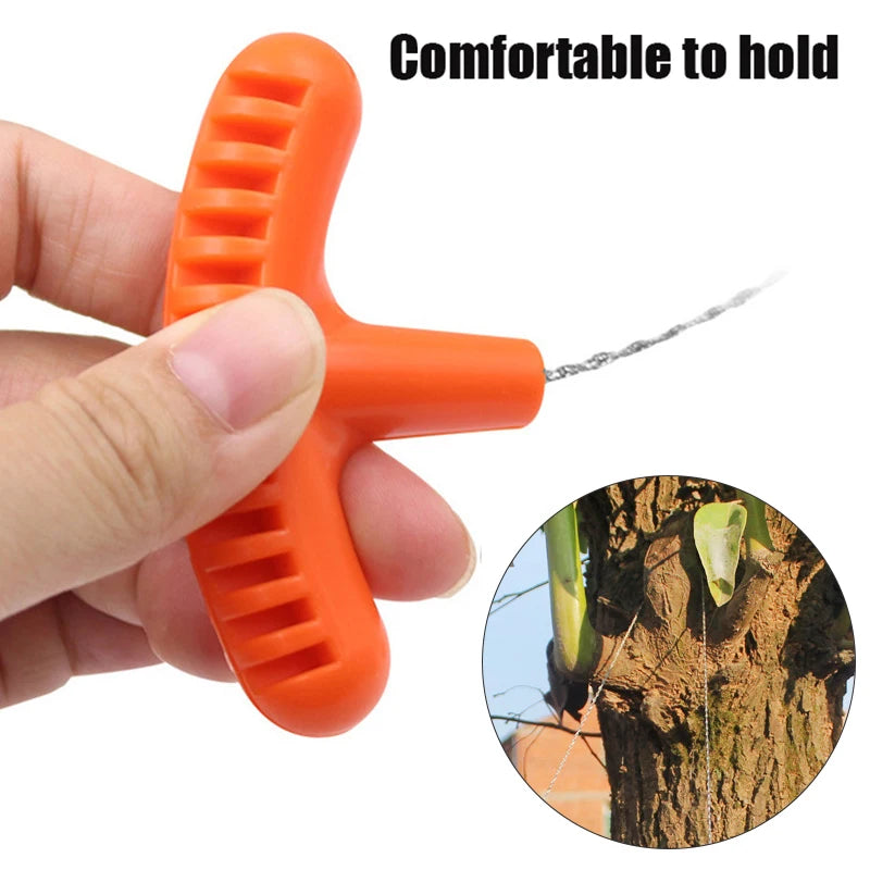 Tragbare Drahtsäge mit Fingergriff für Camping und Outdoor – clever-campen Ansicht 6