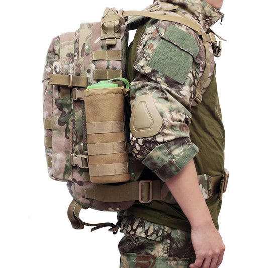 Molle Trinkflaschenhalter Tasche für Outdoor & Camping – clever-campen Ansicht 2