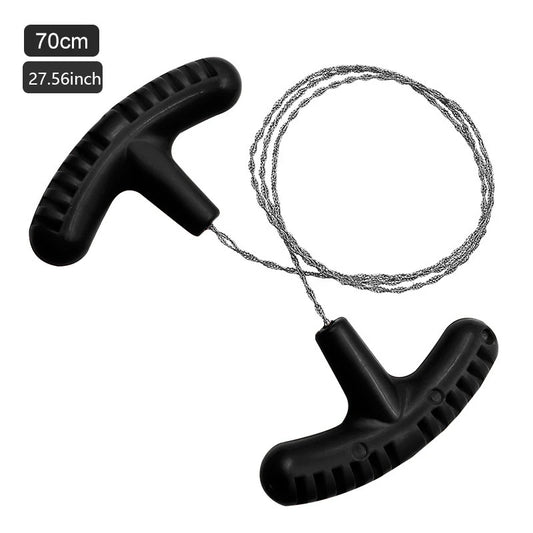 Tragbare Drahtsäge mit Fingergriff für Camping und Outdoor – clever-campen Ansicht 2