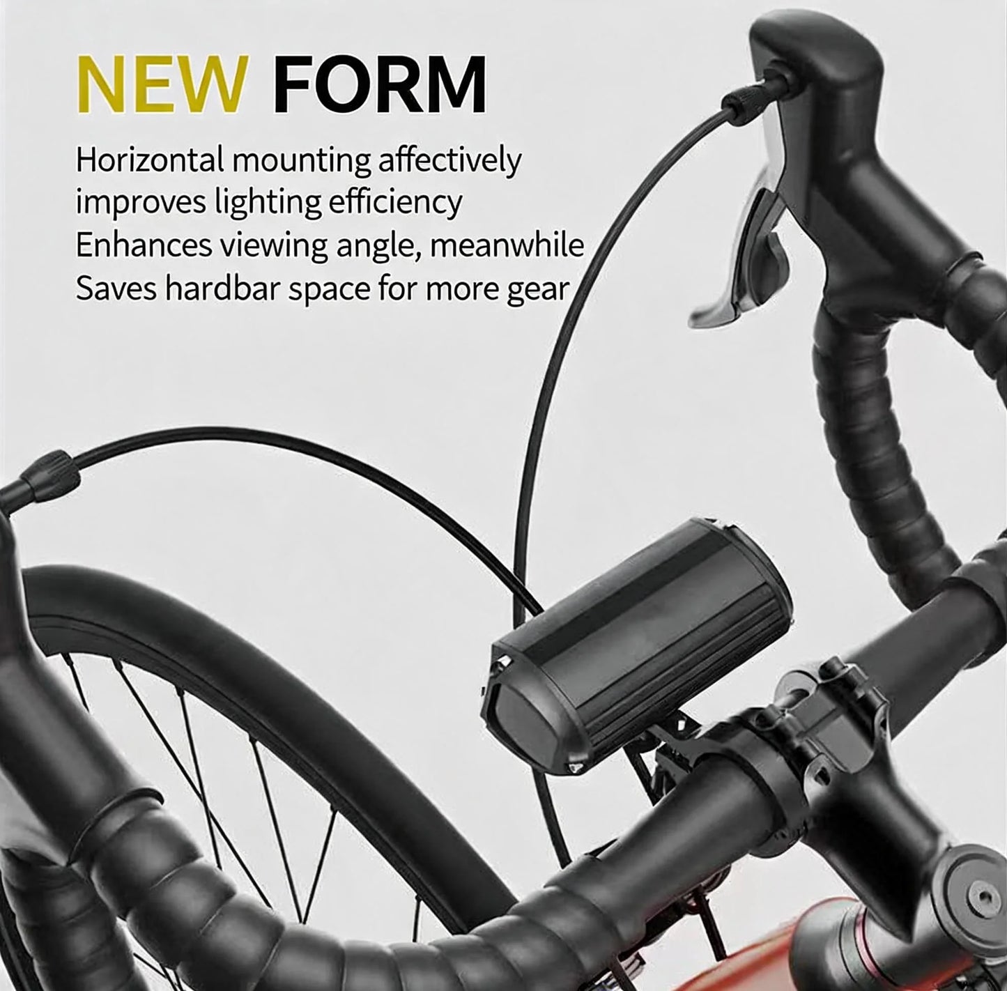 Wasserdichte LED Fahrradlampe mit USB-Ladefunktion – clever-campen Ansicht 5