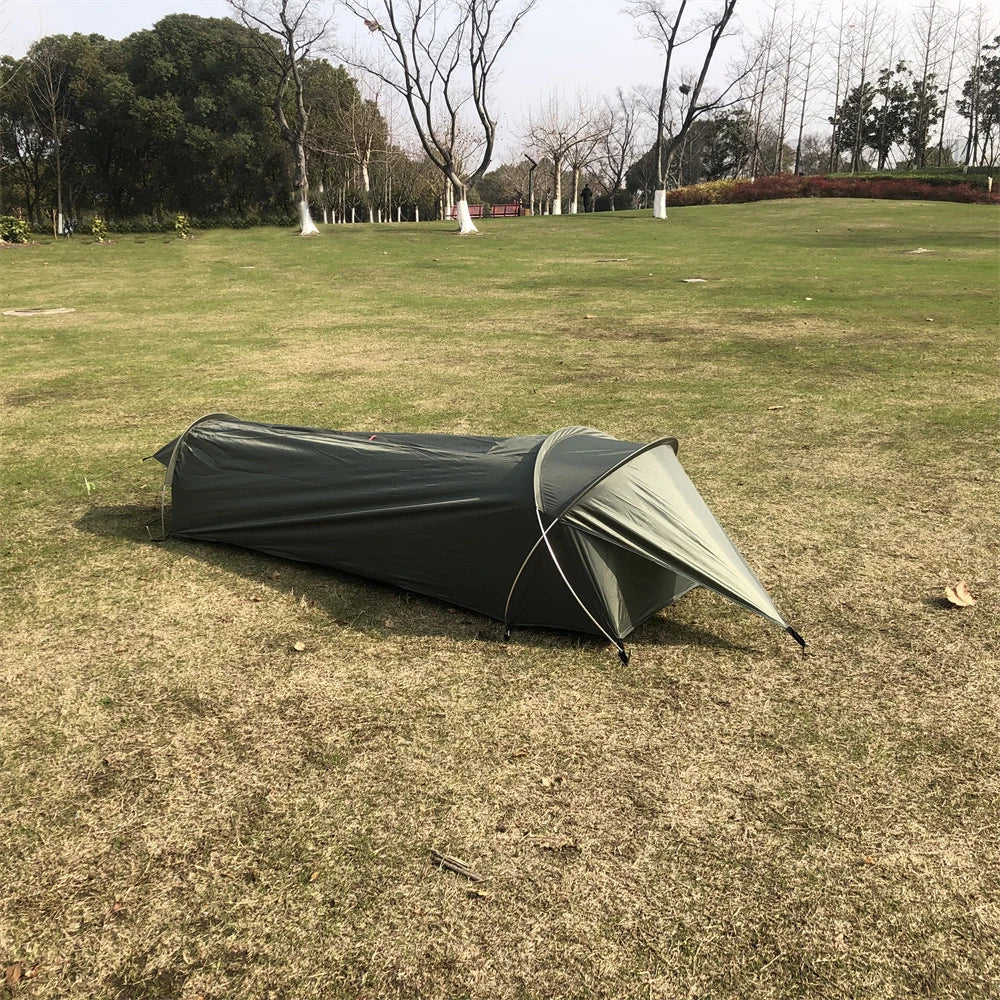 Ultralight Einpersonenzelt 210D Wasserdichtes Campingzelten – clever-campen Ansicht 6