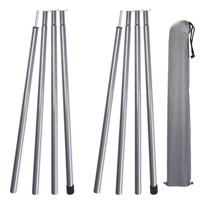2m Teleskop Zeltstangen Set aus 2 leichten, verstellbaren – clever-campen Camping & Outdoor Schweiz