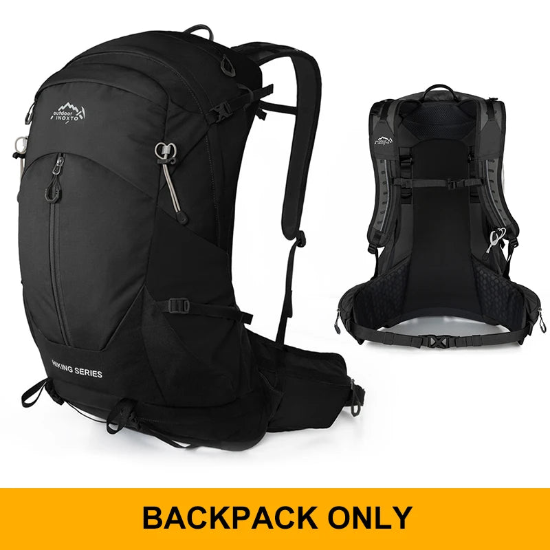 Wasserdichter Rucksack für Wanderungen mit Regenhülle