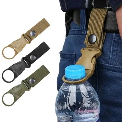 Schnellzug Karabiner für Trinkflaschen – Molle Halterung – clever-campen Camping & Outdoor Schweiz